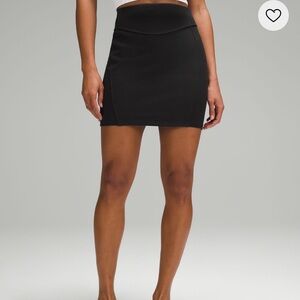 Lululemon Scuba High Rise Mini Skirt L